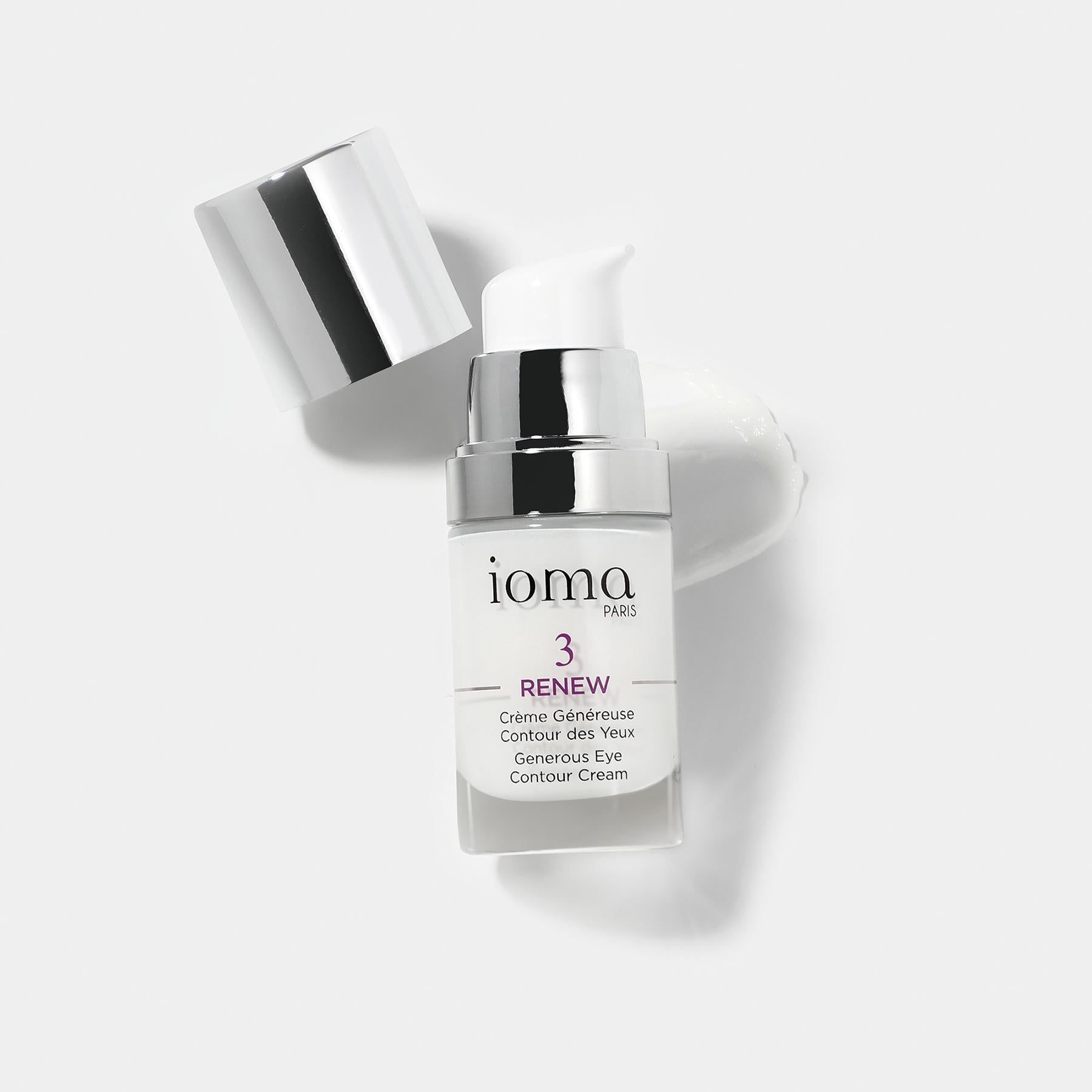 Generous eye contour cream