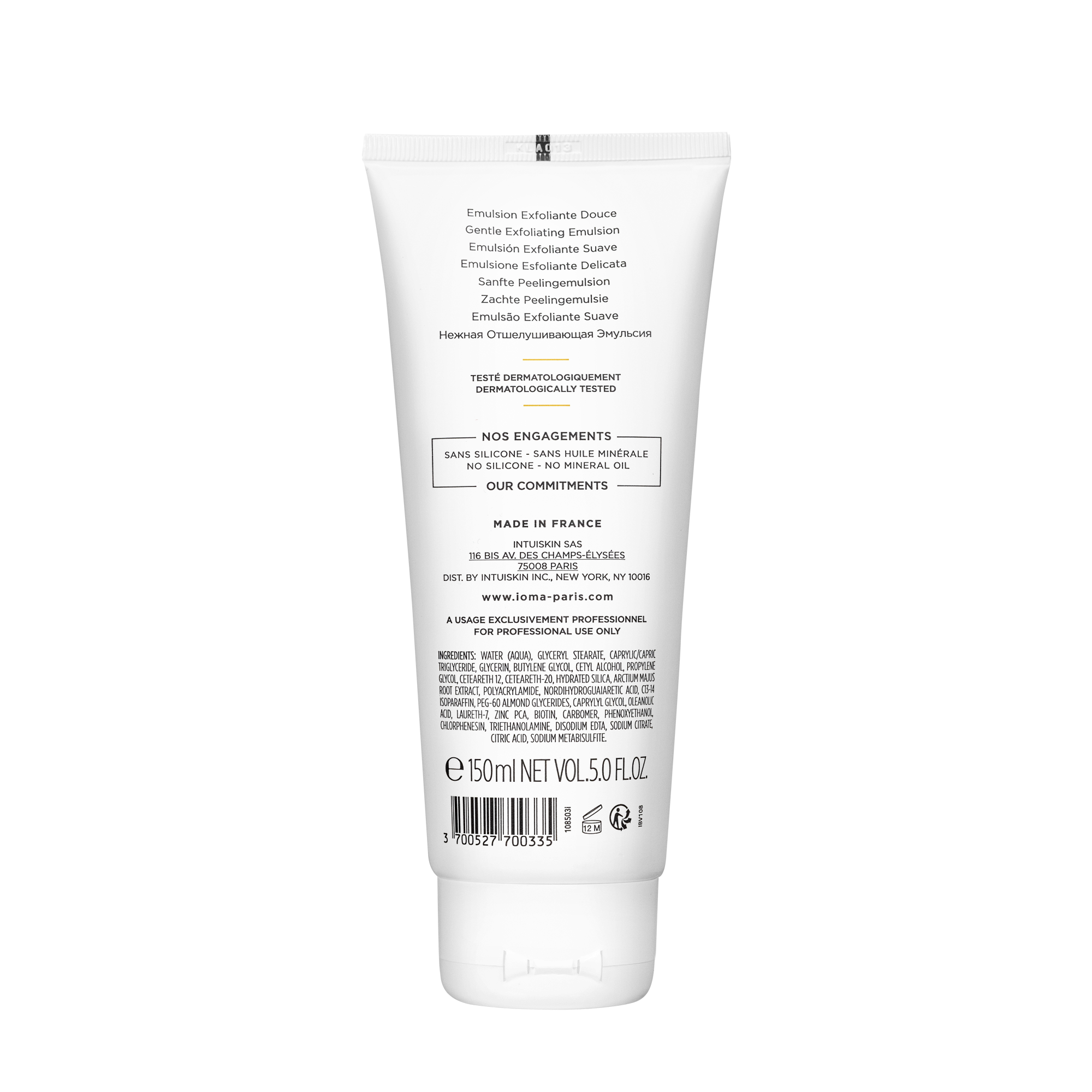 Emulsion exfoliante douce - pro cabine