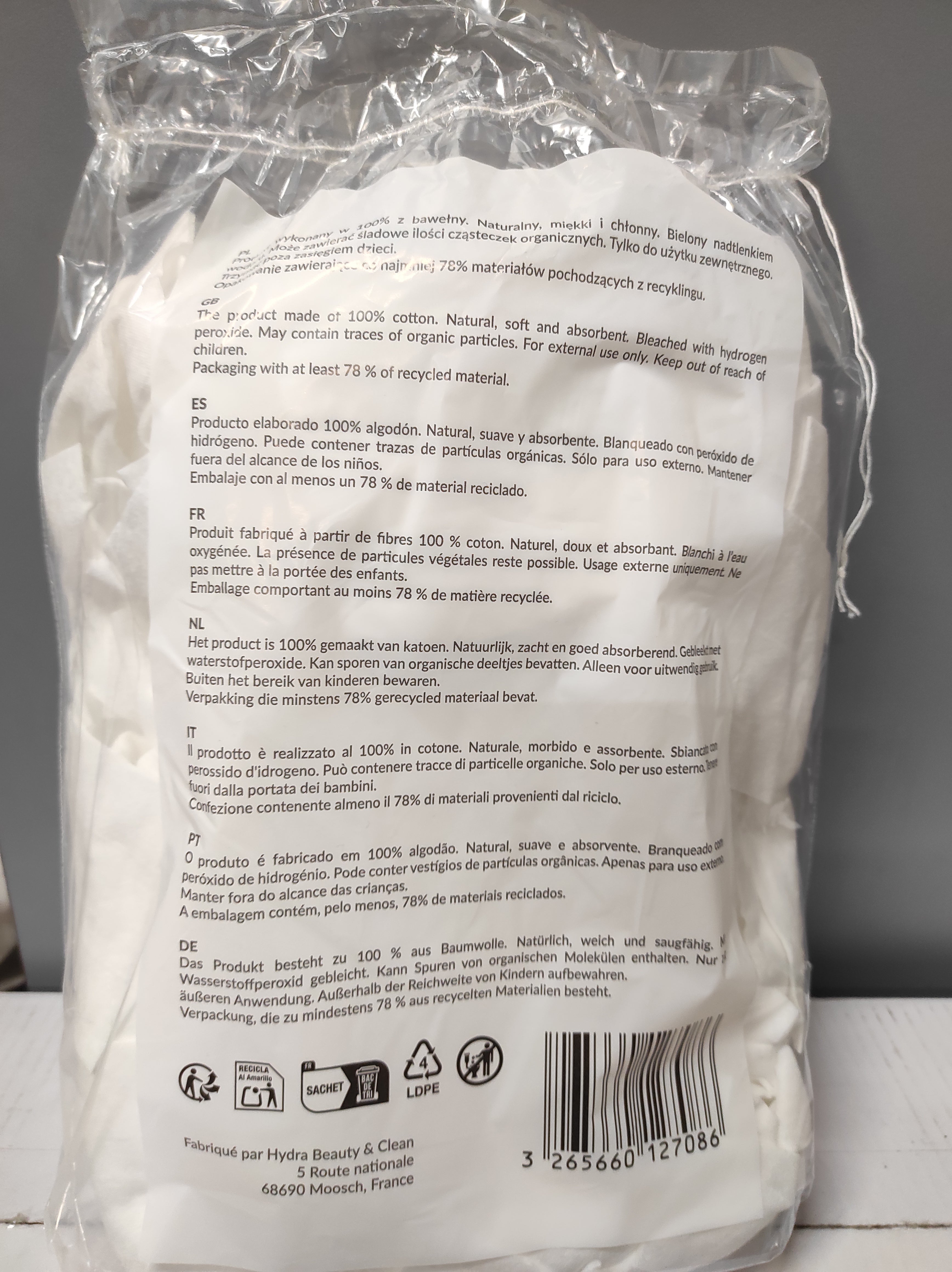 Coton rectangles (x180)