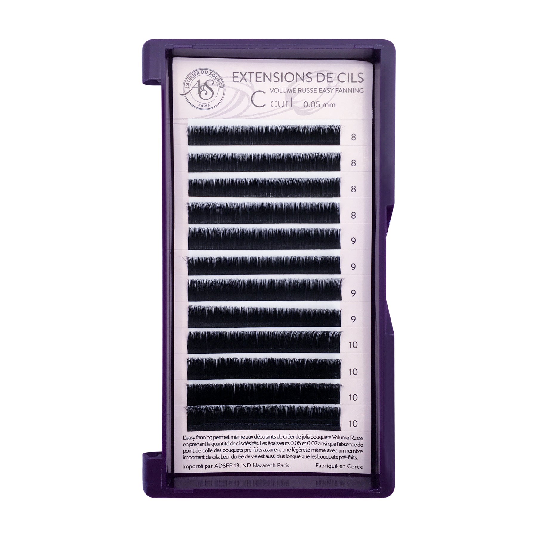 Easy Fanning Eyelash Extensions