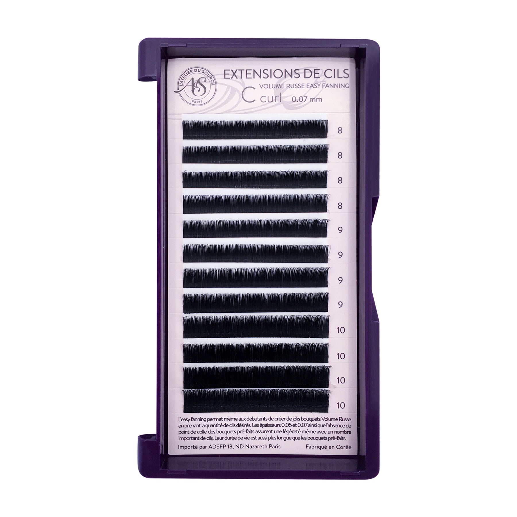 Easy Fanning Eyelash Extensions