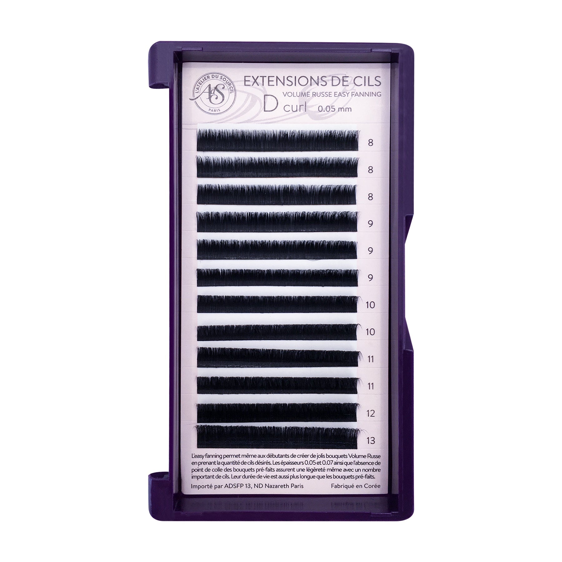 Easy Fanning Eyelash Extensions