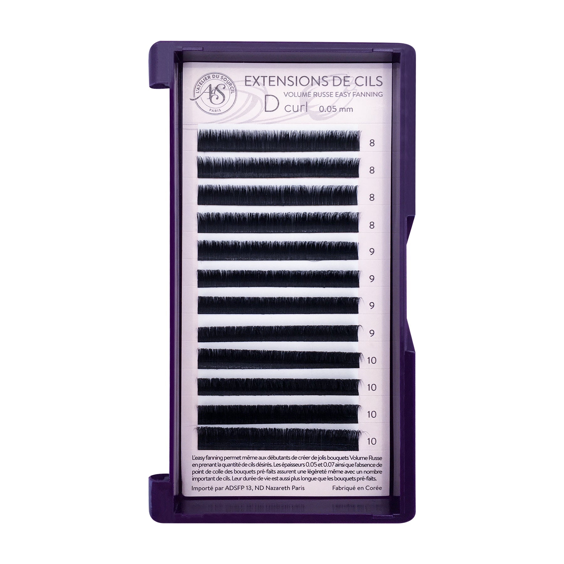 Easy Fanning Eyelash Extensions