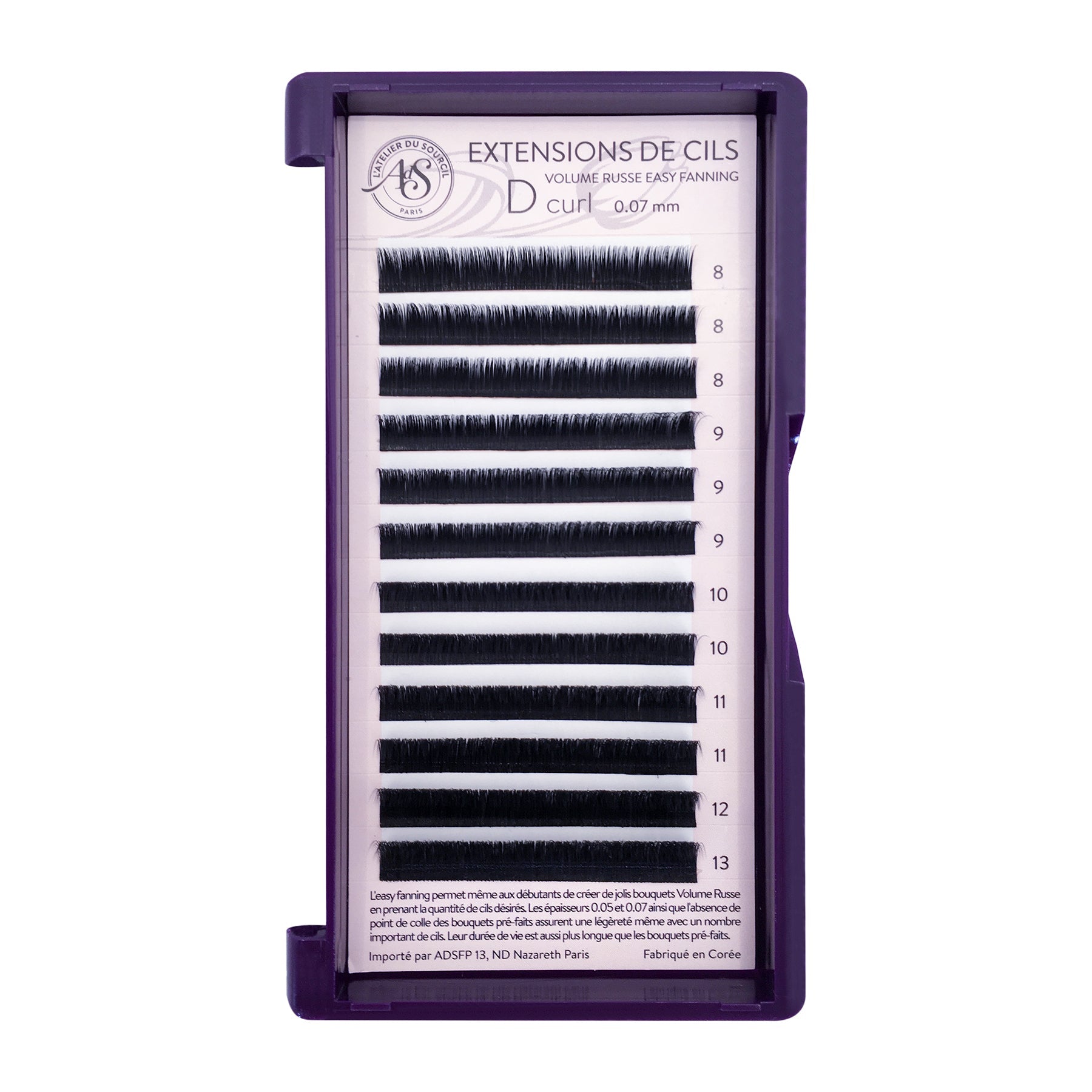 Easy Fanning Eyelash Extensions