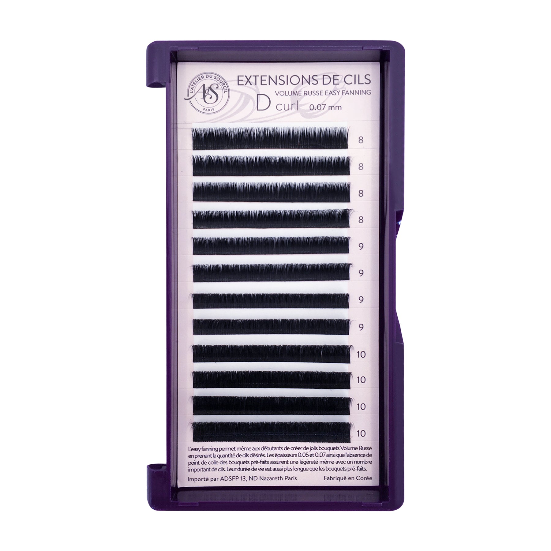 Easy Fanning Eyelash Extensions