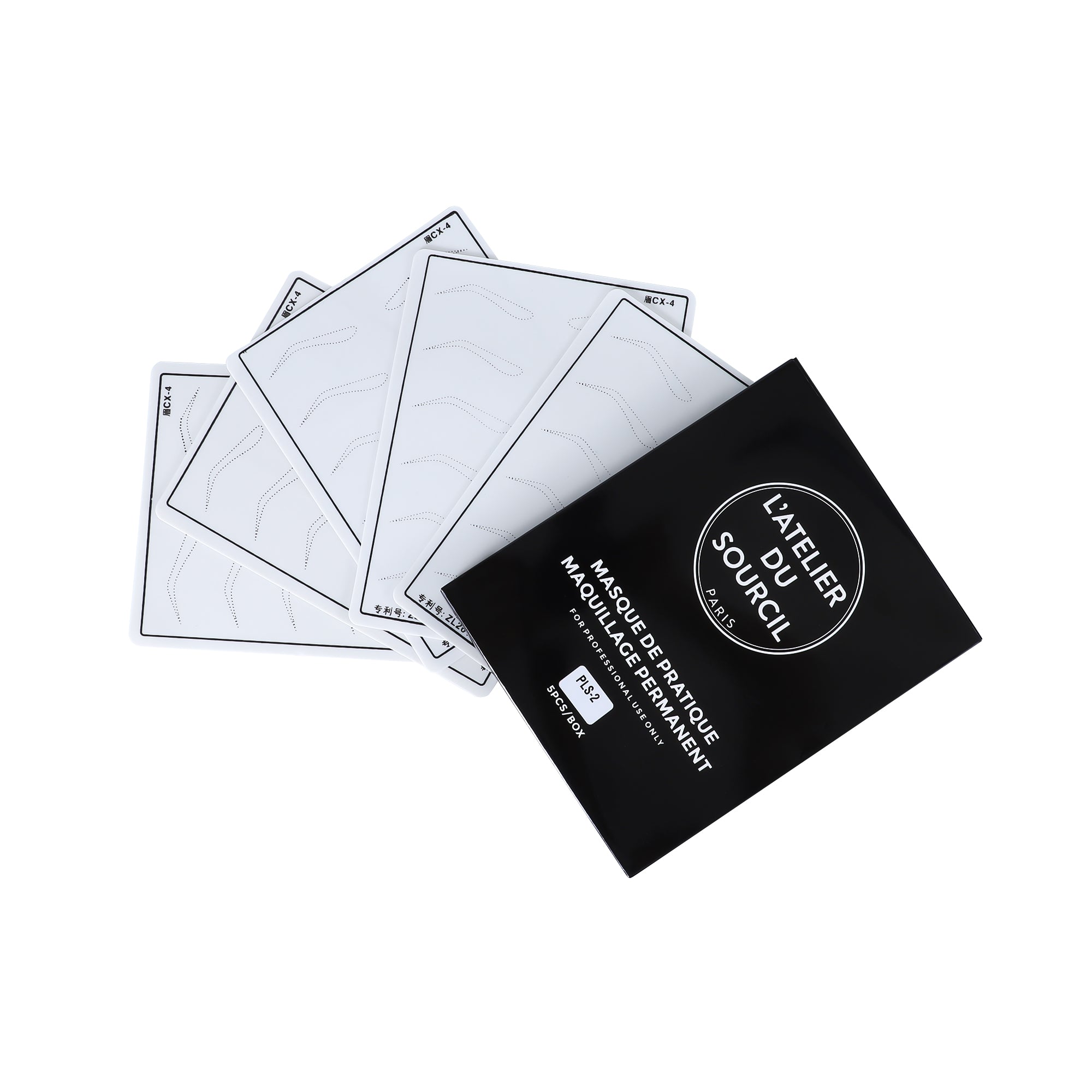 Eyebrow Shading Skin Plate - 5x