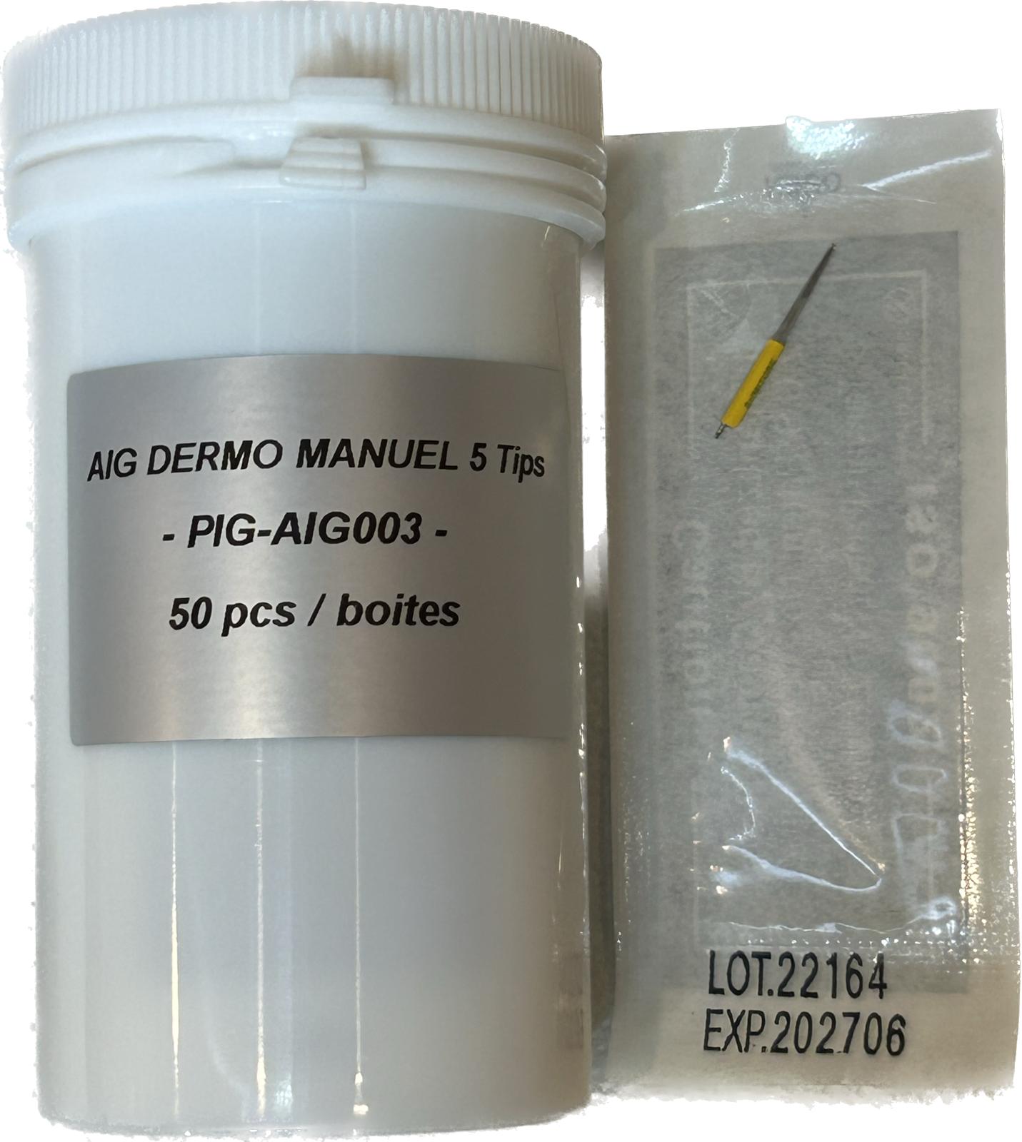 Manual Dermo Needles (5Pts) - 50x