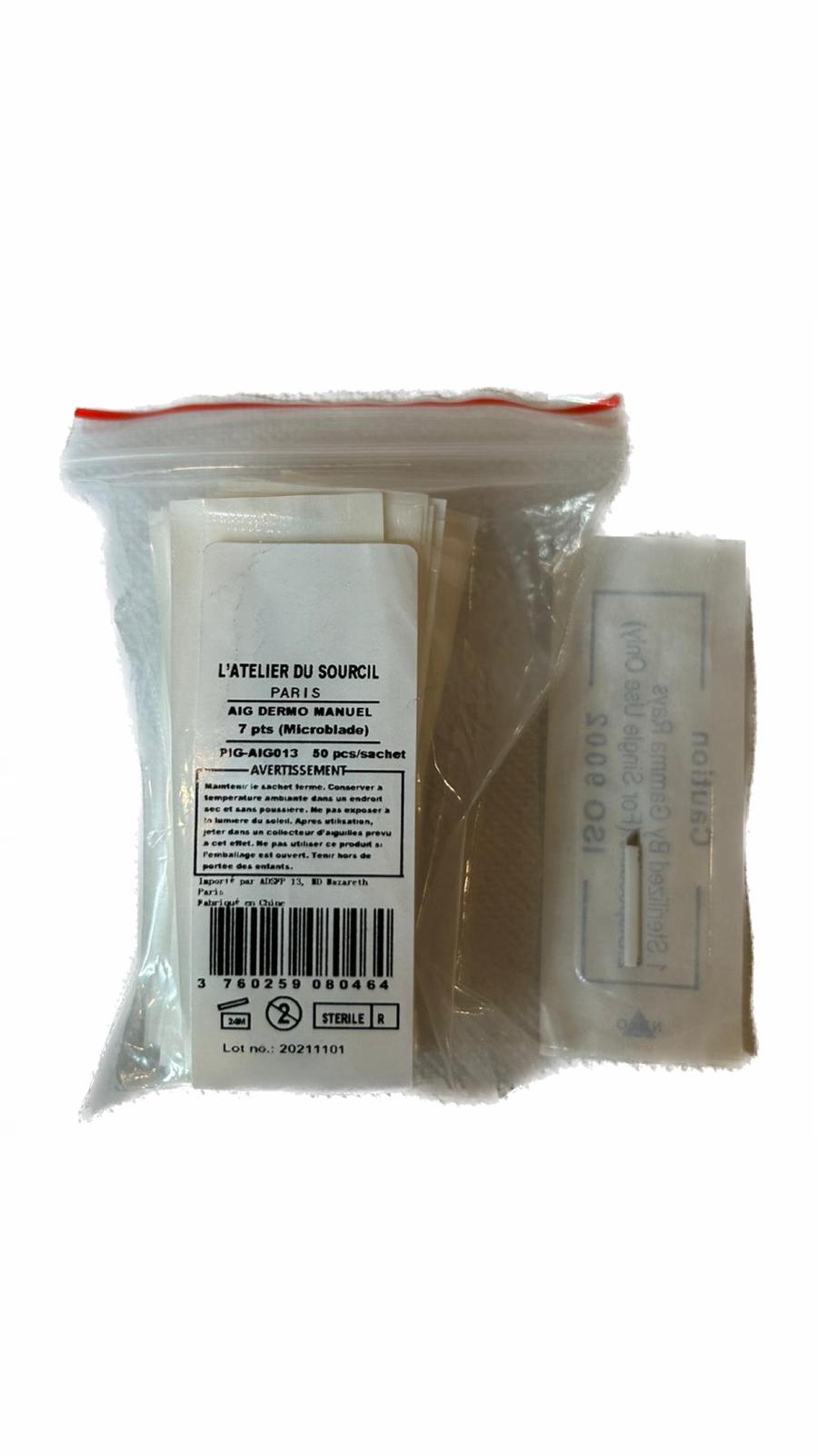 Manual Dermo Needles (7Pts) - 50x