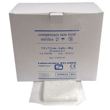 Sterile Non-Woven Compresses - 50x