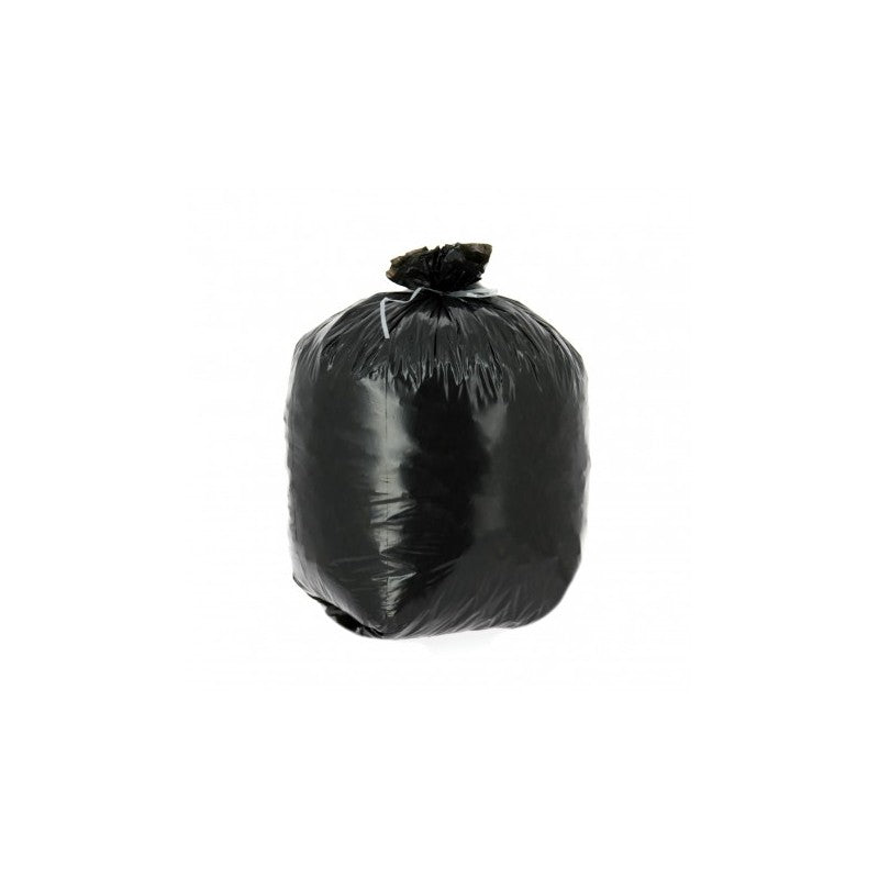 Black garbage bag 100L - HD 35µ - 200x