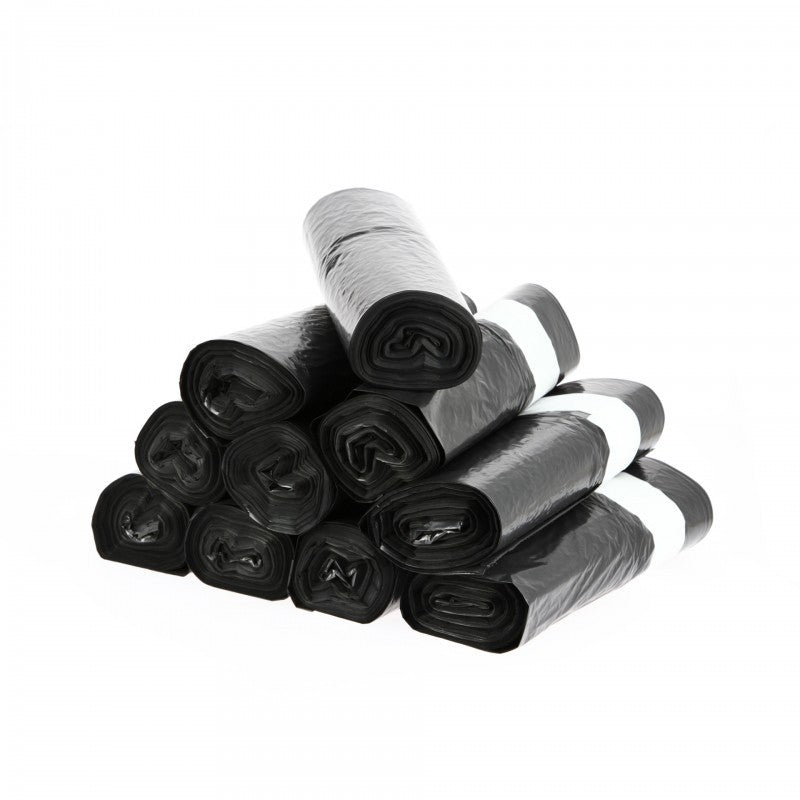 Black garbage bag 100L - HD 35µ - 200x