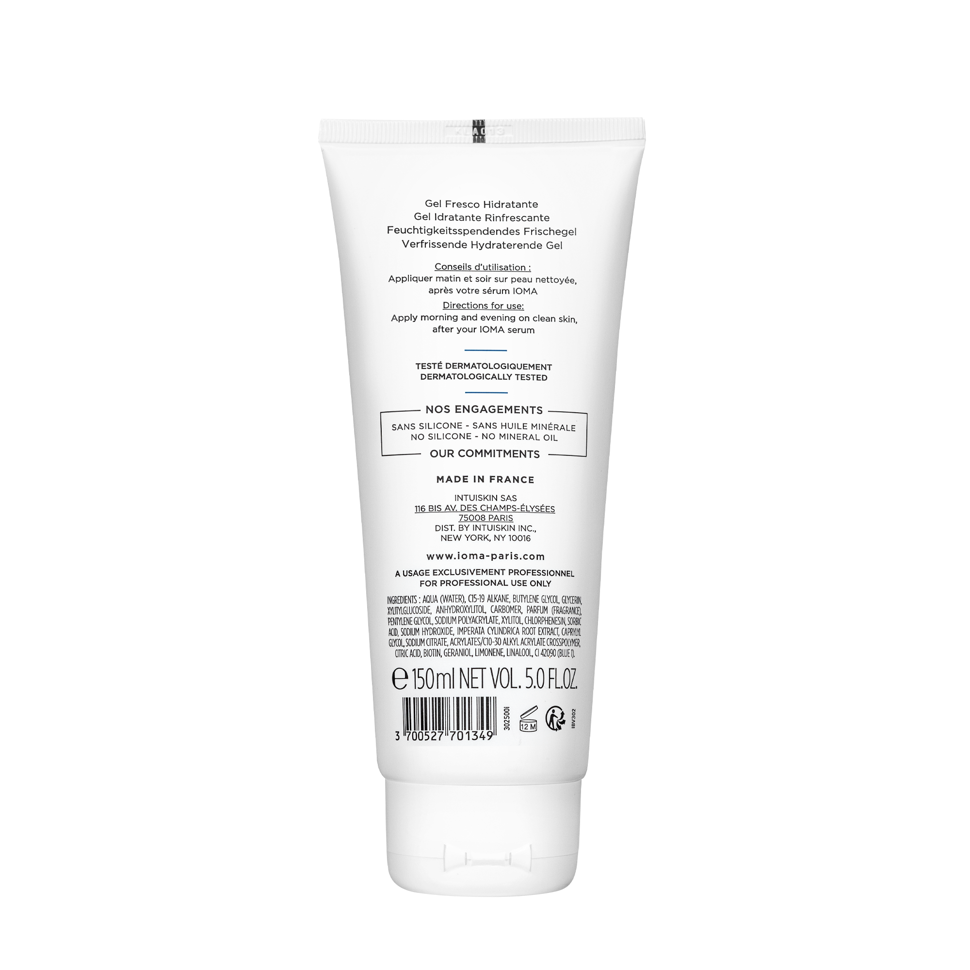 Moisturizing Freshness Gel - pro cabin