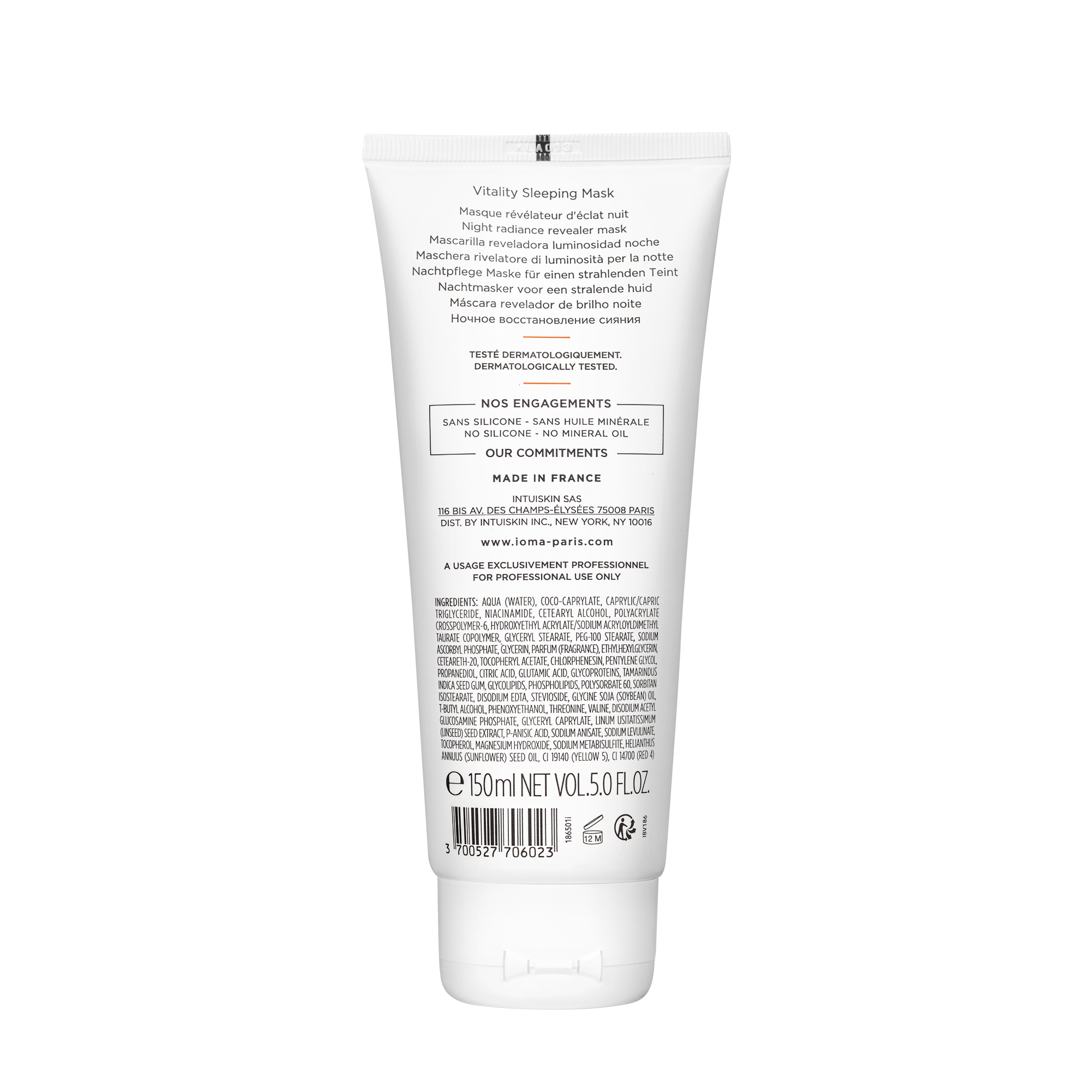 Vitality Sleeping Mask - pro cabin