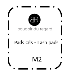 Pad Rehaussement cils - FORME "M2" (x5)