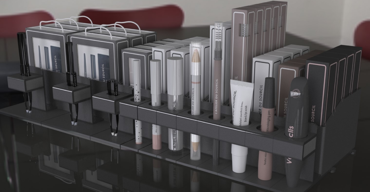 Kit. Tester Holder Maq.Shelves 2022 